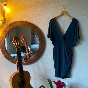 Beautiful colored blue dress